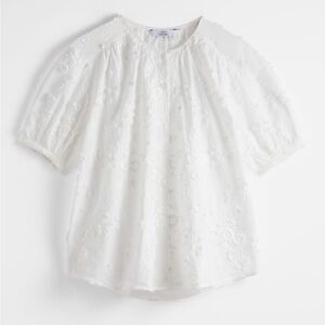 & Other Stories Oversized Puff Sleeve Blouse